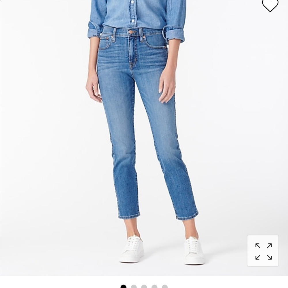 J. Crew High-Rise Vintage Straight Jeans